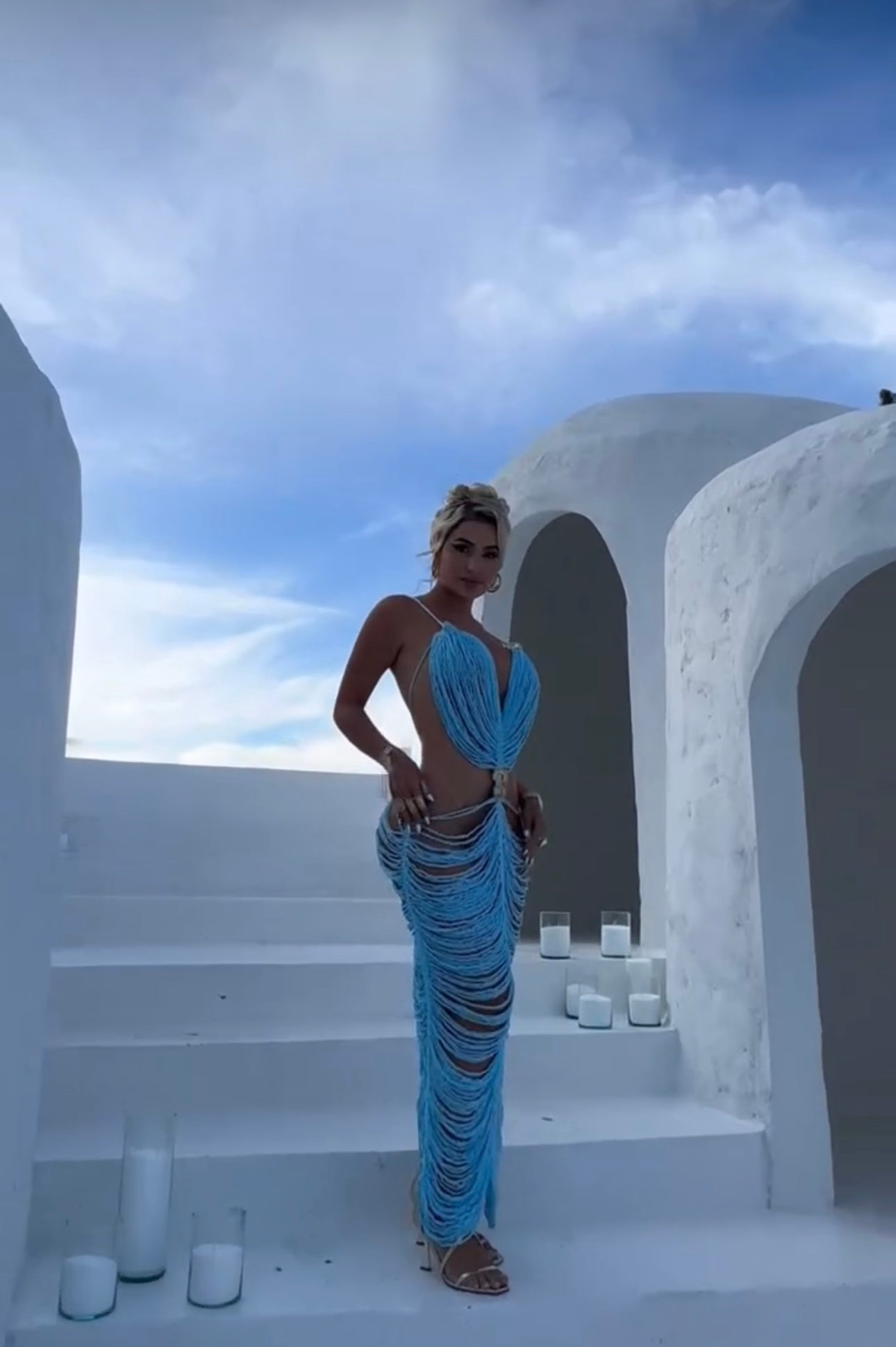 Gold & Blue Greece