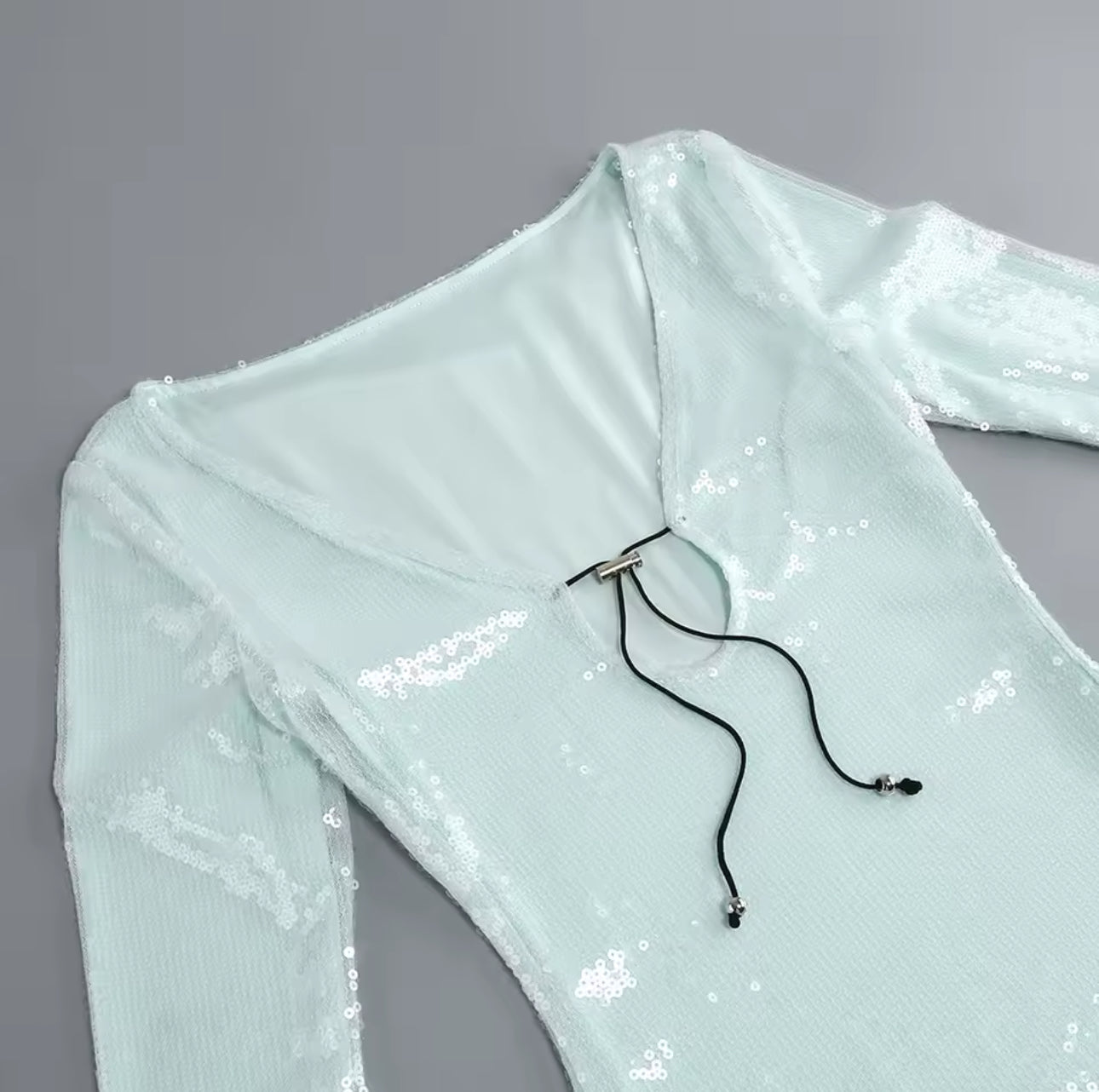 Vestido Long Baby Blue