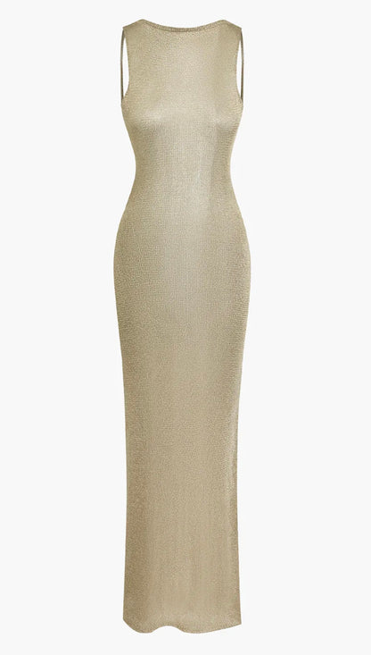 Vestido golden hour