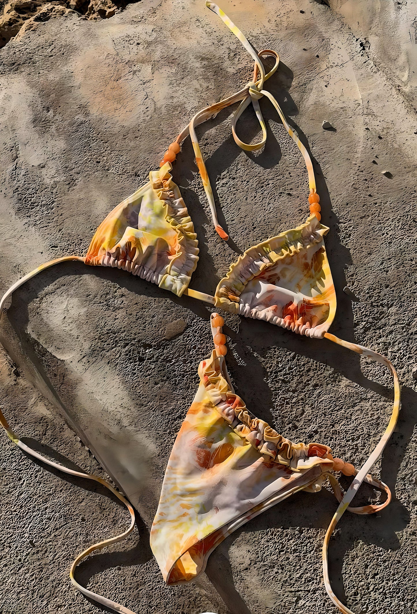 Yellow sunshine bikini