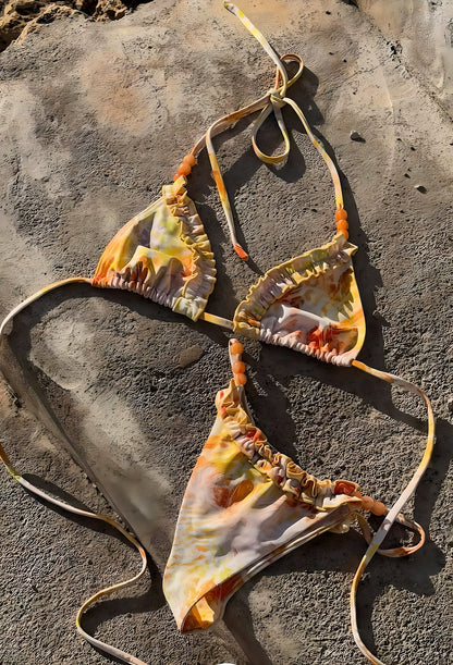 Yellow sunshine bikini